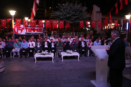 İlçemizde 15 Temmuz Demokrasi ve Milli Birlik Günü Çeşitli Etkinliklerle İcra Edildi.